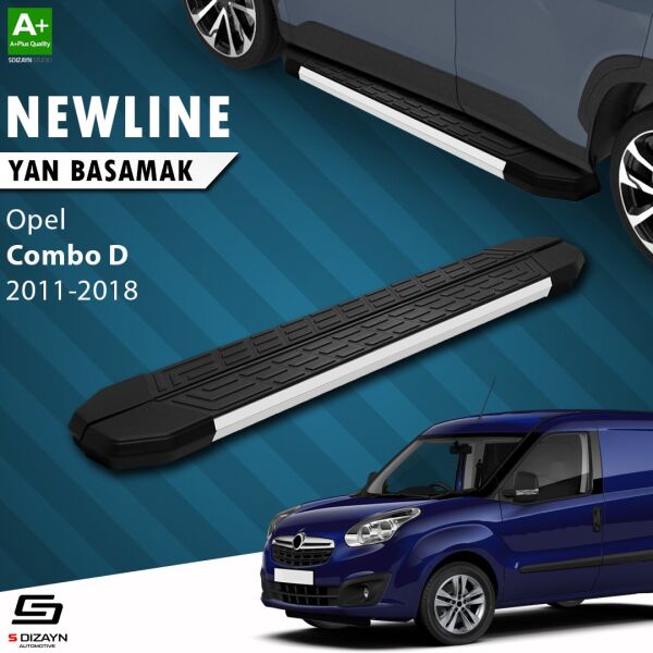 Opel Combo D NewLine Aluminyum Yan Basamak 193 Cm 2011-2018 A+ Kalite