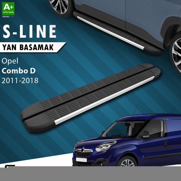 Opel Combo D S-Line Aluminyum Yan Basamak 193 Cm 2011-2018 A+ Kalite