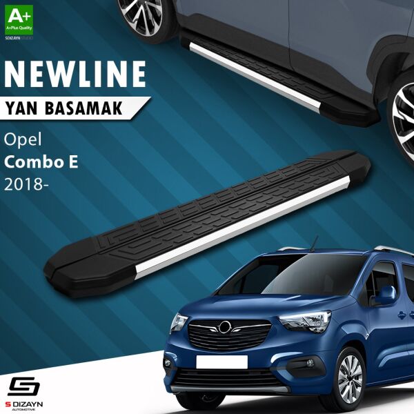 Opel Combo E NewLine Krom Yan Basamak 203 Cm 2018 Üzeri A+ Kalite
