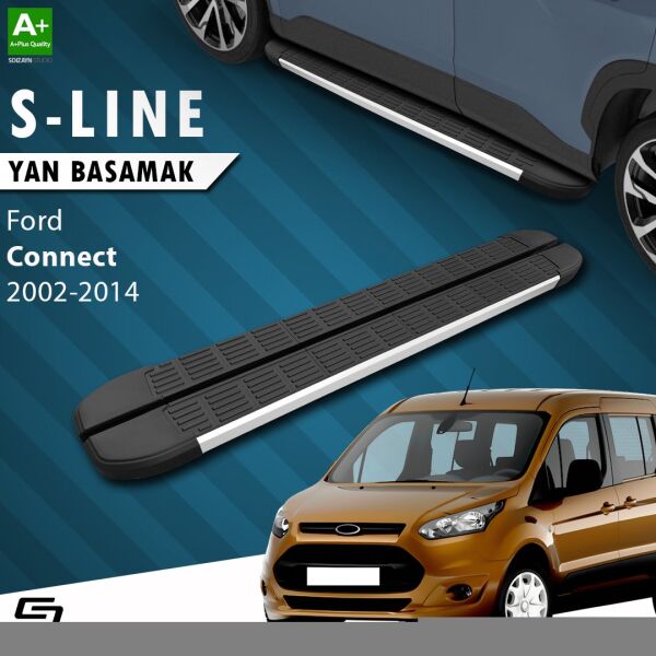 Ford Connect S-Line Aluminyum Yan Basamak 183 Cm 2002-2014 A+ Kalite