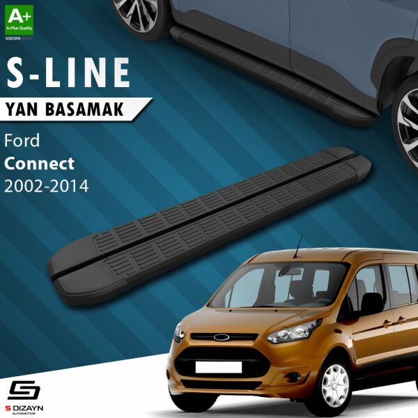 Ford Connect S-Line Siyah Yan Basamak 183 Cm 2002-2014 A+ Kalite
