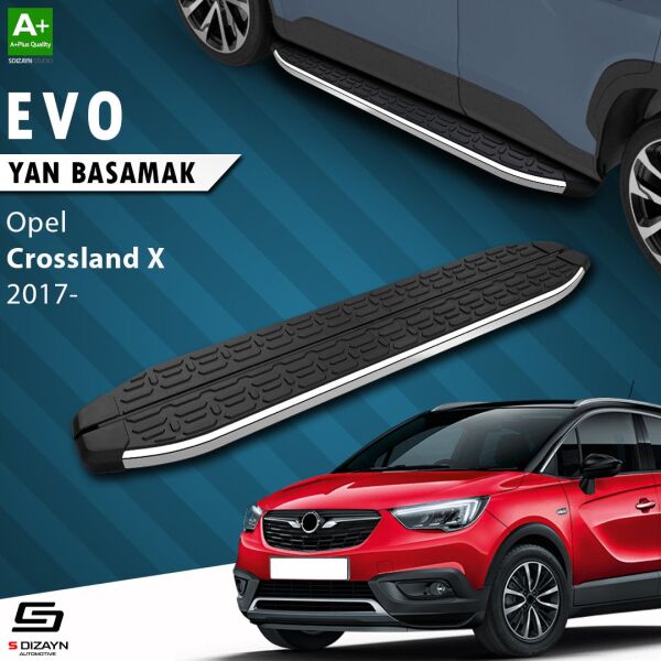 Opel Crossland X Evo Krom Yan Basamak 173 Cm 2017 Üzeri A+ Kalite