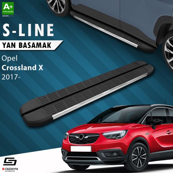 Opel Crossland X S-Line Krom Yan Basamak 173 Cm 2017 Üzeri A+ Kalite