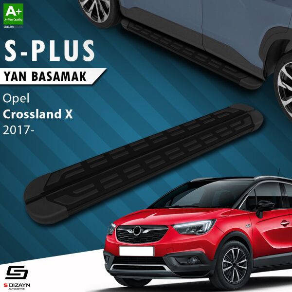 Opel Crossland X S-Plus Siyah Yan Basamak 173 Cm 2017 Üzeri A+ Kalite