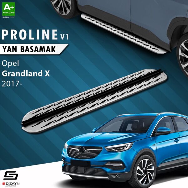 Opel Grandland X OEM Still Pro V2 Aluminyum Yan Basamak 183 Cm 2017-2024 A+ Kalite