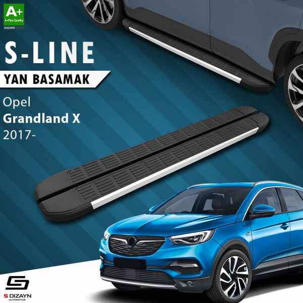 Opel Grandland X S-Line Aluminyum Yan Basamak 183 Cm 2017-2024 A+ Kalite