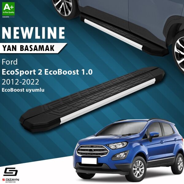 Ford EcoSport 2 EcoBoost 1.0 NewLine Aluminyum Yan Basamak 173 Cm 2012-2022 A+ Kalite