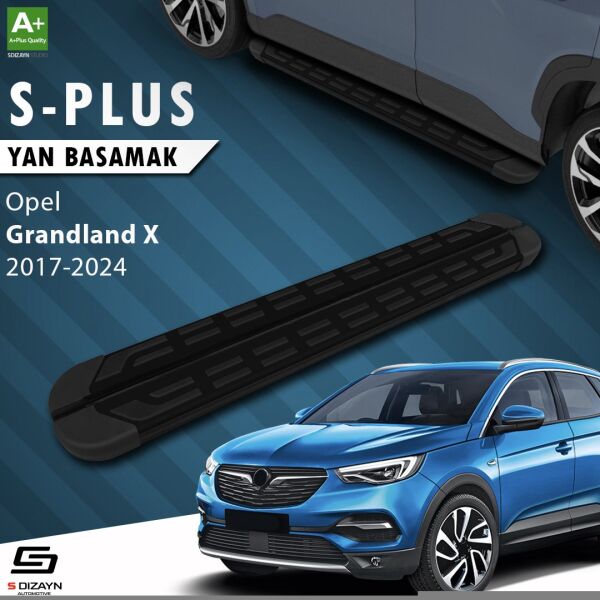 Opel Grandland X S-Plus Siyah Yan Basamak 183 Cm 2017-2024 A+ Kalite