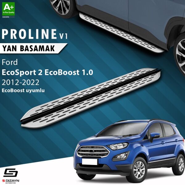 Ford EcoSport 2 Ecoboost EcoBoost 1.0 OEM Still Pro V1 Aluminyum Yan Basamak 173 Cm 2012-2022 A+ Kalite