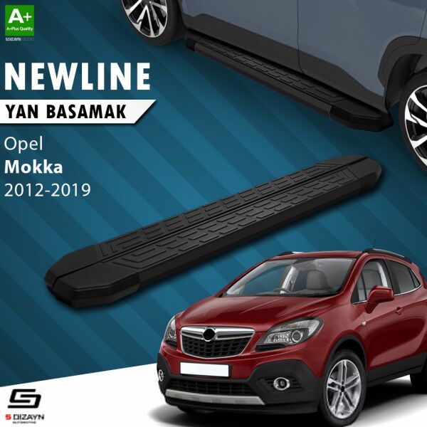 Opel Mokka NewLine Siyah Yan Basamak 163 Cm 2012-2019 A+ Kalite