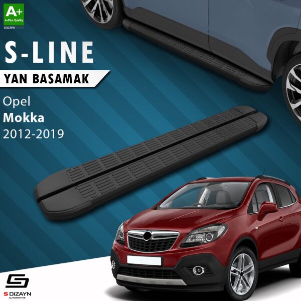 Opel Mokka S-Line Siyah Yan Basamak 163 Cm 2012-2019 A+ Kalite