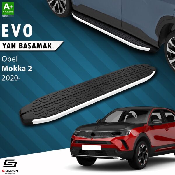 Opel Mokka 2 Evo Aluminyum Yan Basamak 173 Cm 2020 Üzeri A+ Kalite