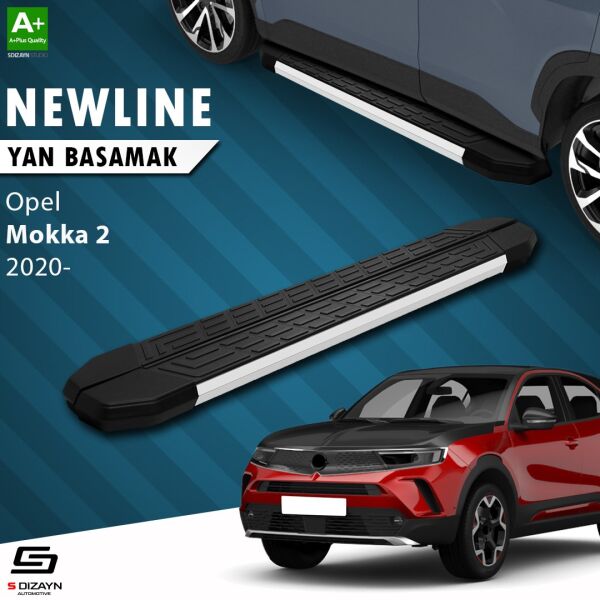 Opel Mokka 2 NewLine Aluminyum Yan Basamak 173 Cm 2020 Üzeri A+ Kalite