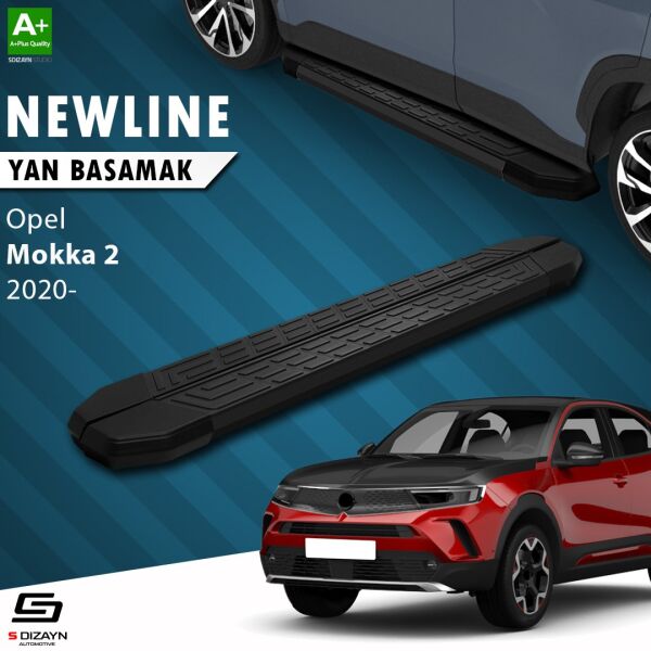 Opel Mokka 2 NewLine Siyah Yan Basamak 173 Cm 2020 Üzeri A+ Kalite