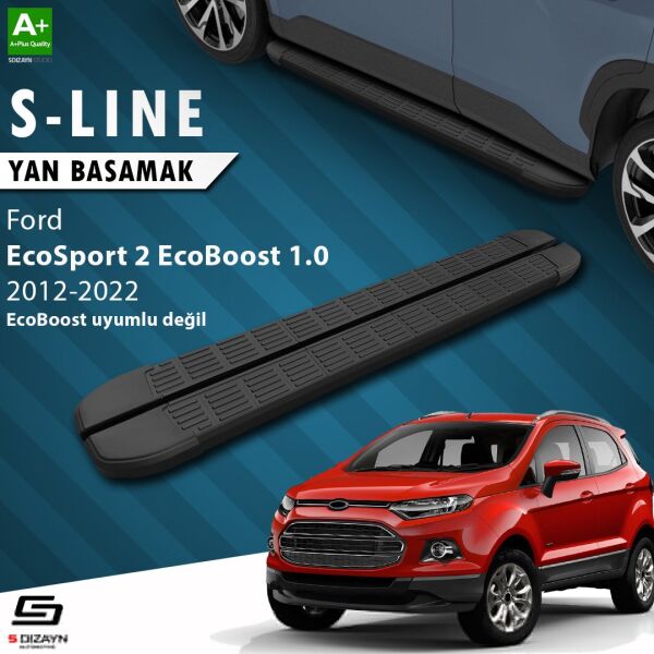 Ford EcoSport 2 S-Line Siyah Yan Basamak 173 Cm 2012-2022 A+ Kalite