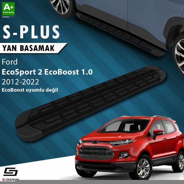 Ford EcoSport 2 S-Plus Siyah Yan Basamak 173 Cm 2012-2018 A+ Kalite