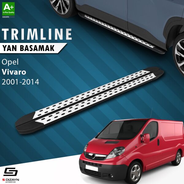 Opel Vivaro A Uzun Şase TrimLine Gri Yan Basamak 270 Cm 2001-2014 A+ Kalite