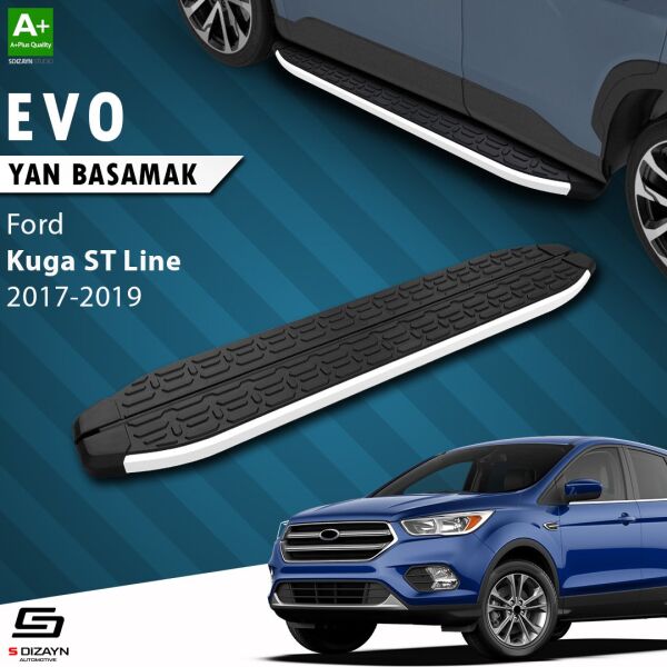 Ford Kuga 2 ST-Line Evo Aluminyum Yan Basamak 183 Cm 2017-2019 A+ Kalite