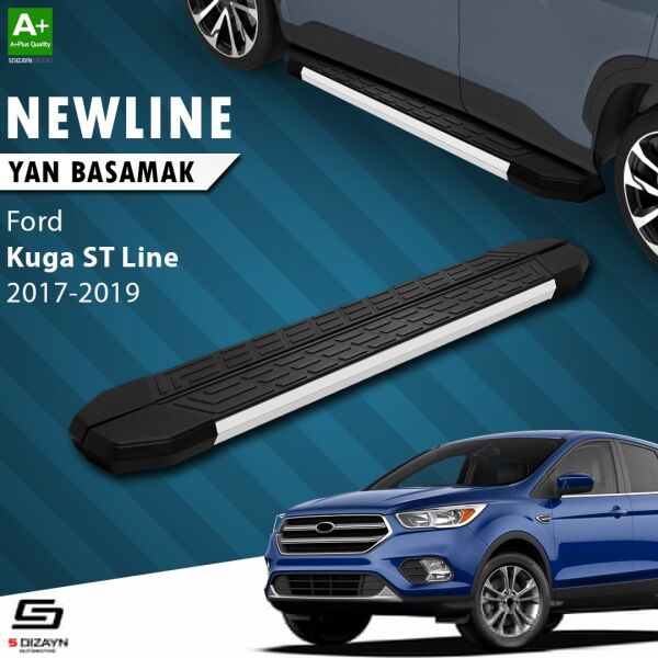 Ford Kuga 2 ST-Line NewLine Aluminyum Yan Basamak 183 Cm 2017-2019 A+ Kalite
