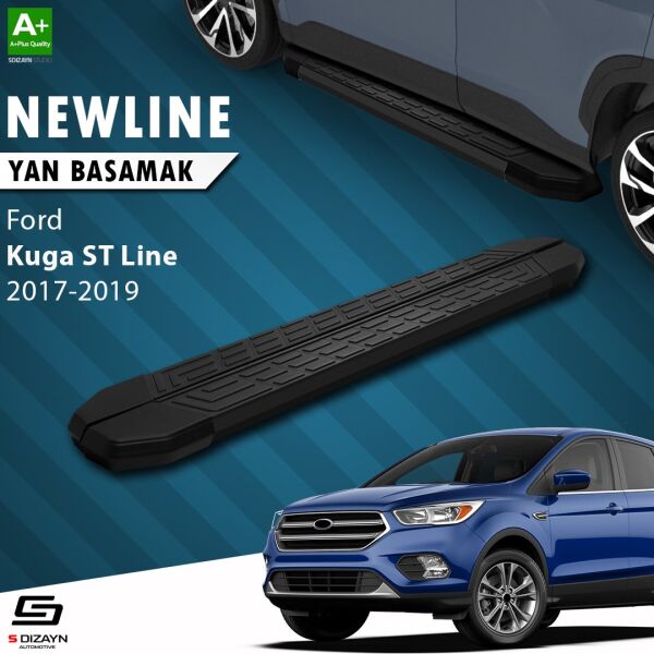 Ford Kuga 2 ST-Line NewLine Siyah Yan Basamak 183 Cm 2017-2019 A+ Kalite