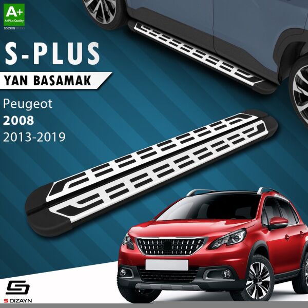 Peugeot 2008 S-Plus Gri Yan Basamak 173 Cm 2013-2019 A+ Kalite