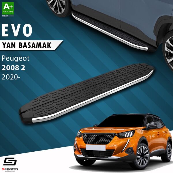Peugeot 2008 2 Evo Krom Yan Basamak 183 Cm 2020 Üzeri A+ Kalite
