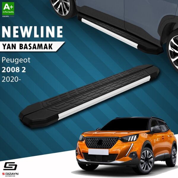 Peugeot 2008 2 NewLine Aluminyum Yan Basamak 183 Cm 2020 Üzeri A+ Kalite