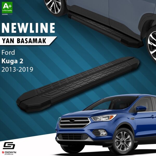 Ford Kuga 2 NewLine Siyah Yan Basamak 183 Cm 2013-2019 A+ Kalite