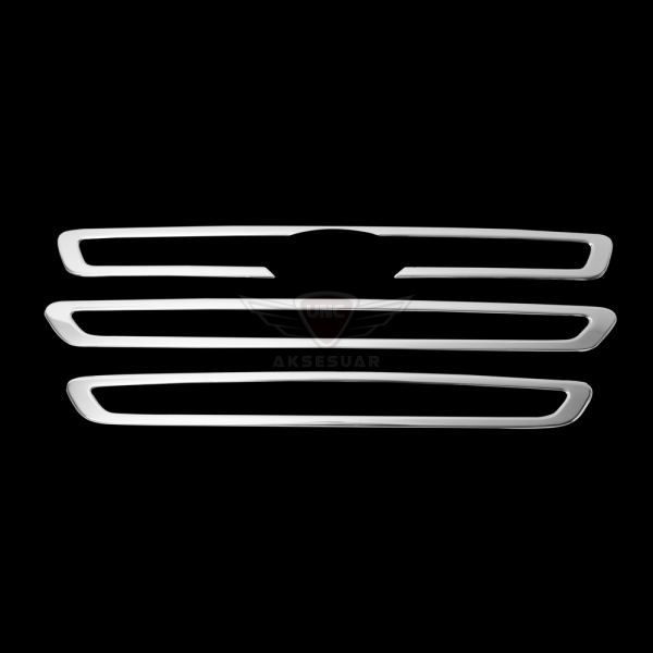Ford Transit Ön Panjur Çerçevesi 2014-2019 Paslanmaz Çelik