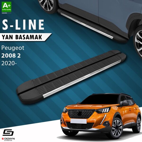 Peugeot 2008 2 S-Line Krom Yan Basamak 183 Cm 2020 Üzeri A+ Kalite