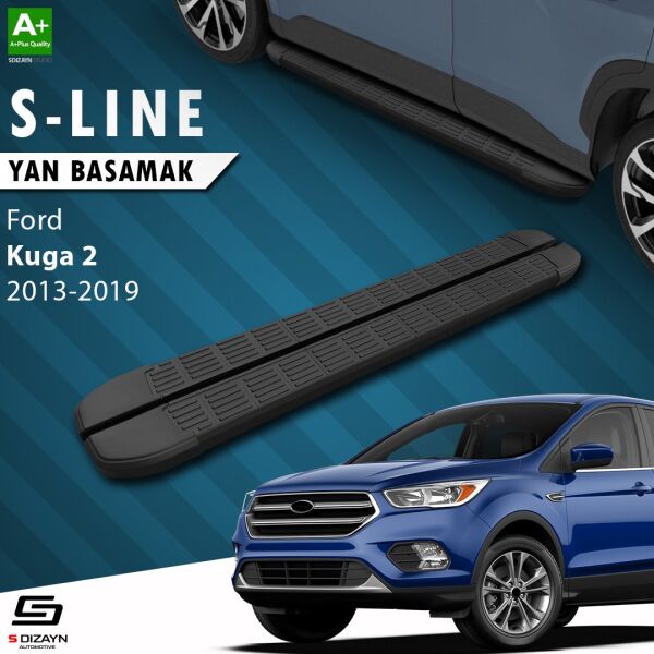 Ford Kuga 2 S-Line Siyah Yan Basamak 183 Cm 2013-2019 A+ Kalite
