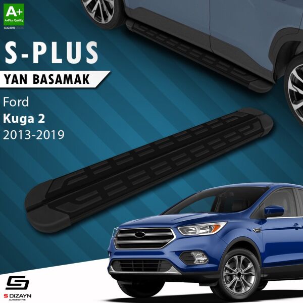 Ford Kuga 2 S-Plus Siyah Yan Basamak 183 Cm 2013-2019 A+ Kalite