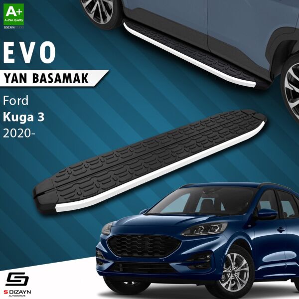 Ford Kuga 3 Evo Aluminyum Yan Basamak 183 Cm 2020 Üzeri A+ Kalite