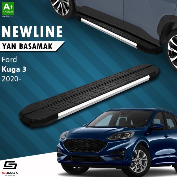 Ford Kuga 3 NewLine Krom Yan Basamak 183 Cm 2020 Üzeri A+ Kalite