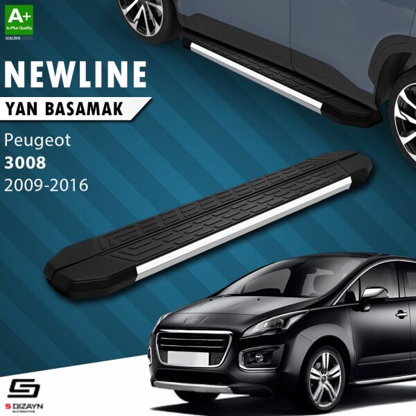 Peugeot 3008 NewLine Krom Yan Basamak 183 Cm 2009-2016 A+ Kalite