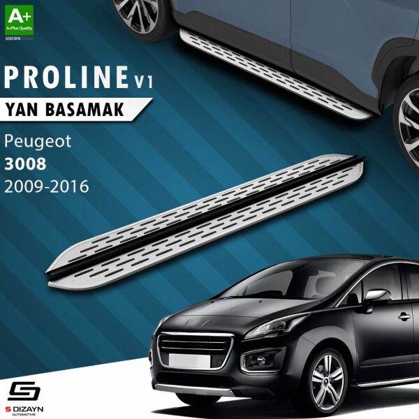 Peugeot 3008 OEM Still Pro V1 Aluminyum Yan Basamak 183 Cm 2009-2016 A+ Kalite