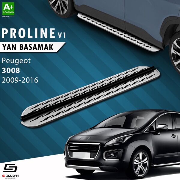 Peugeot 3008 OEM Still Pro V2 Aluminyum Yan Basamak 183 Cm 2009-2016 A+ Kalite
