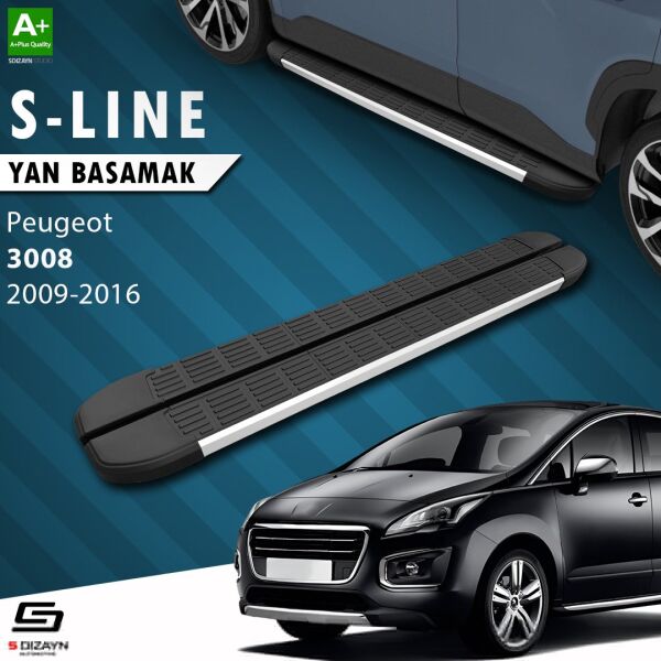 Peugeot 3008 S-Line Aluminyum Yan Basamak 183 Cm 2009-2016 A+ Kalite