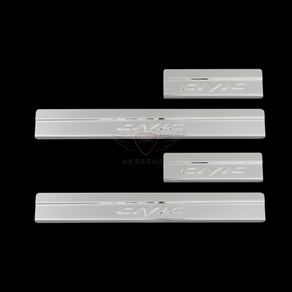 Honda Civic Kapı Eşiği 2006-2012 Paslanmaz Çelik