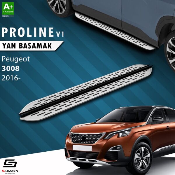 Peugeot 3008 2 OEM Still Pro V1 Aluminyum Yan Basamak 183 Cm 2016-2023 A+ Kalite
