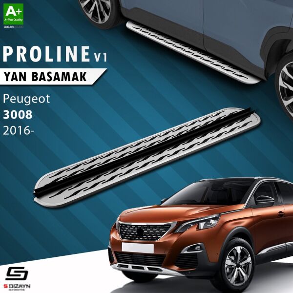 Peugeot 3008 2 OEM Still Pro V2 Aluminyum Yan Basamak 183 Cm 2016-2023 A+ Kalite