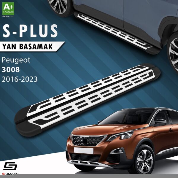 Peugeot 3008 2 S-Plus Gri Yan Basamak 183 Cm 2016-2023 A+ Kalite