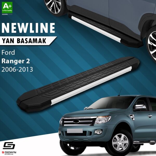 Ford Ranger 2 NewLine Aluminyum Yan Basamak 193 Cm 2006-2013 A+ Kalite