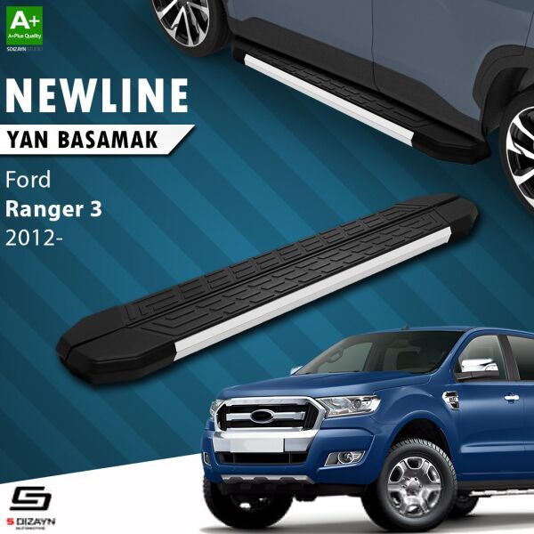 Ford Ranger 3 NewLine Aluminyum Yan Basamak 203 Cm 2012-2022 A+ Kalite
