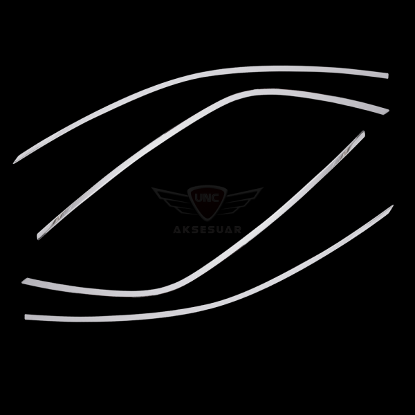 Hyundai İ-20 Cam Üst Çıtası 2015- Paslanmaz Çelik