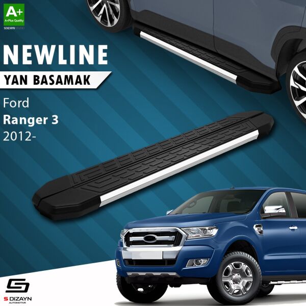 Ford Ranger 3 NewLine Krom Yan Basamak 203 Cm 2012-2022 A+ Kalite