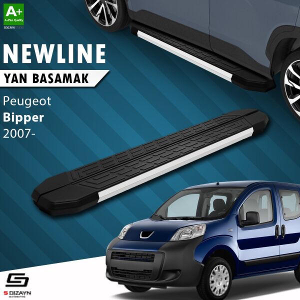 Peugeot Bipper NewLine Aluminyum Yan Basamak 173 Cm 2007-2017 A+ Kalite