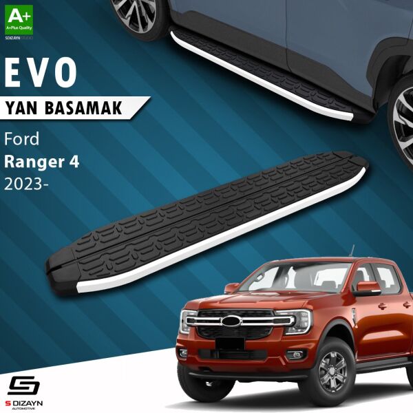 Ford Ranger 4 Evo Aluminyum Yan Basamak 203 Cm 2023 Üzeri A+ Kalite