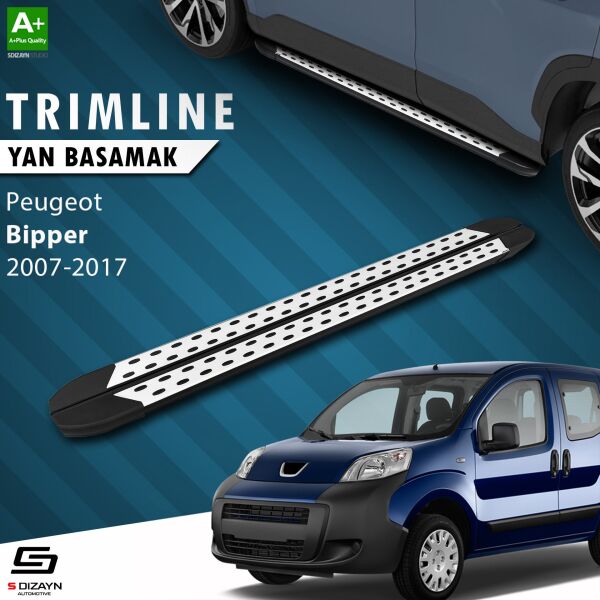 Peugeot Bipper TrimLine Gri Yan Basamak 177 Cm 2007-2017 A+ Kalite