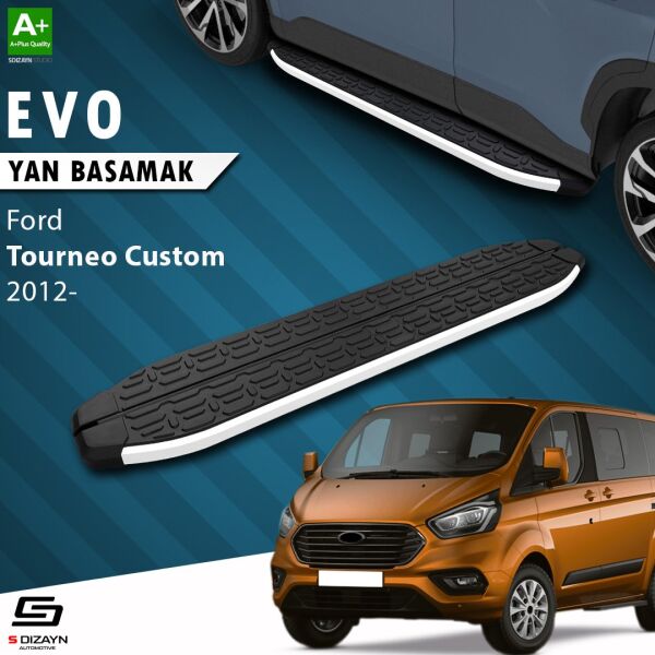Ford Tourneo Custom Kısa Şase Evo Aluminyum Yan Basamak 203 Cm 2012-2023 A+ Kalite